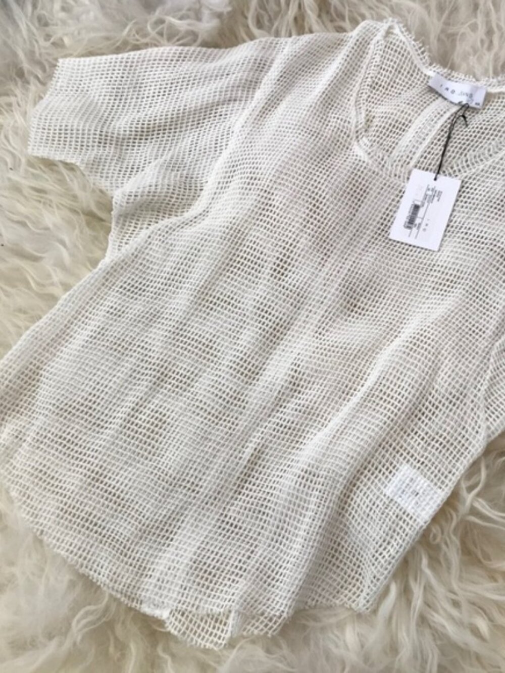 IRO Sheer Woven Top 1520 - Picture 1 of 6